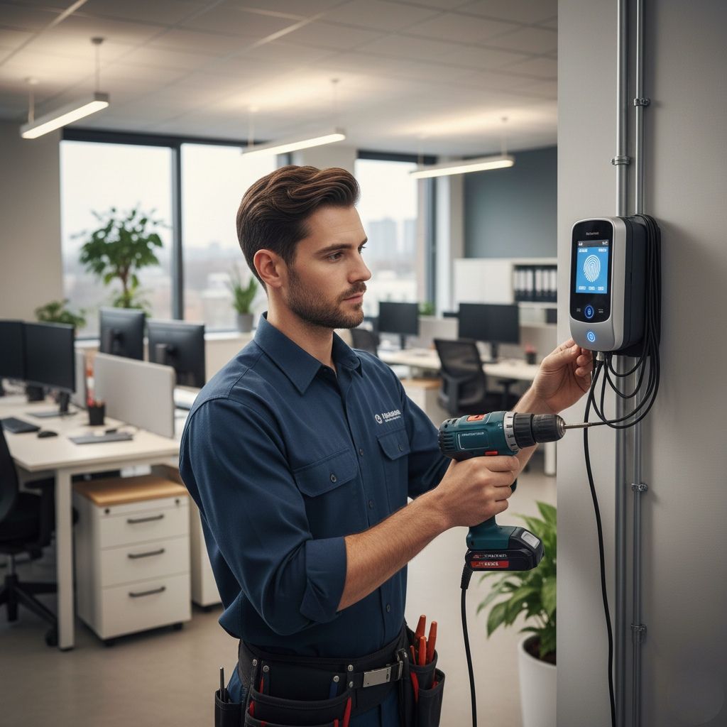 PUNCHING , BIOMETRIC MACHINE INSTALLATION 
